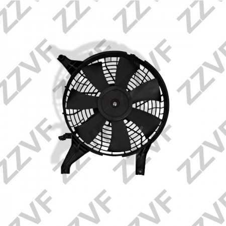 Radiatora ventilators, ar motoriņu Mitsubishi Pajero/Montero (00-13)